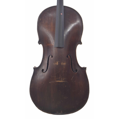 2505 - German three-quarter size violoncello circa 1900, 27