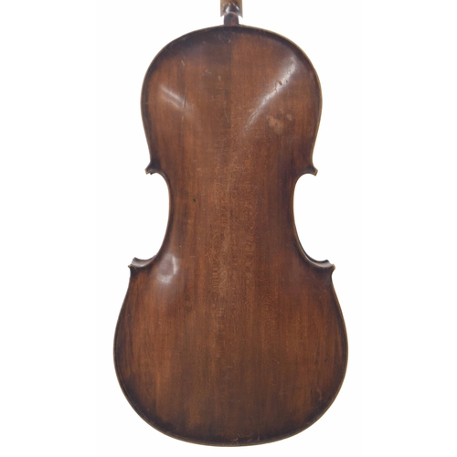 2505 - German three-quarter size violoncello circa 1900, 27