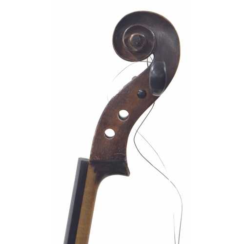 2505 - German three-quarter size violoncello circa 1900, 27