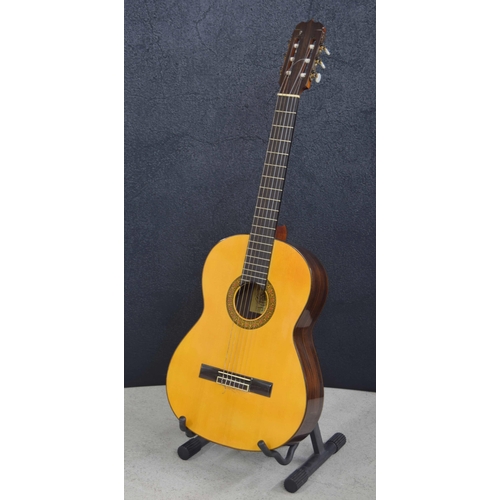 8 - Spanish classical guitar by and labelled Ricardo Quiles Ballester, hard case