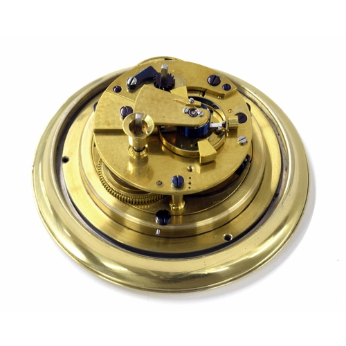 1342 - Good English two day marine chronometer, the 3.25