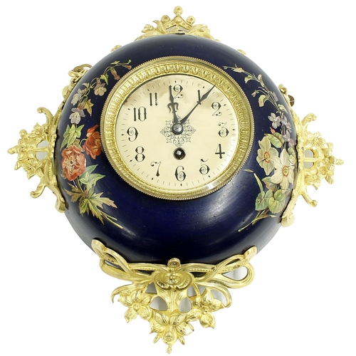 2622 - Small bakery single train wall clock, the 4.25