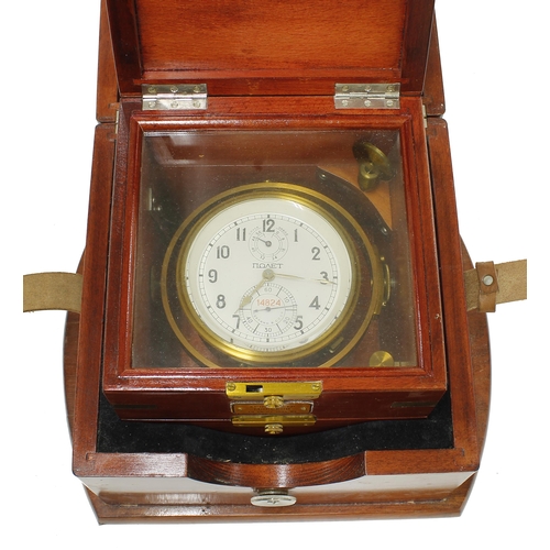 1344 - Russian two day marine chronometer, the 3.5