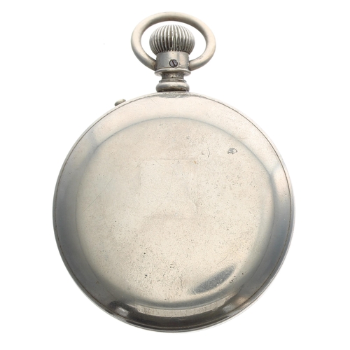 194 - American Waltham 'Bond St. lever nickel cased lever pocket watch, serial no. 2954107, circa 1886, th... 