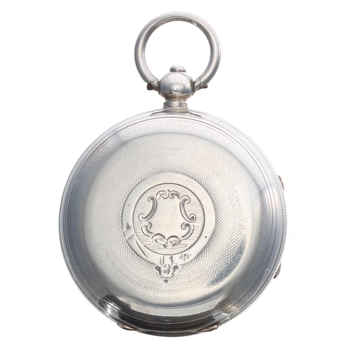 233 - Fattorini & Sons silver lever pocket watch, Chester 1900, signed movement with reversing pinion,... 