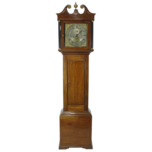 1826 - Mahogany thirty hour longcase clock, the 12