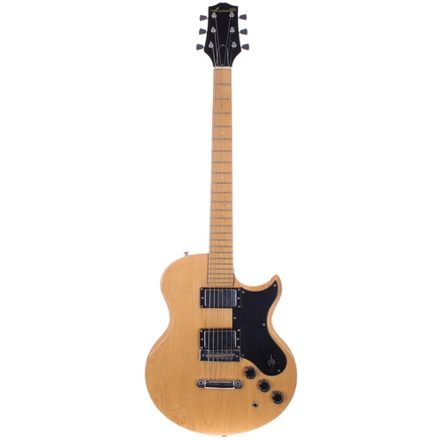 69 - 1970s Luxor 100 L6S copy electric guitar, made in Japan; Body: natural finish, a few minor dings but... 