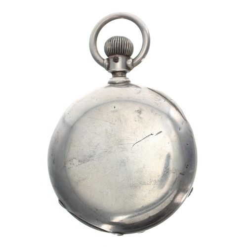 171 - Hampden Watch Co. lever pocket watch, serial no. 285063, circa 1883, signed movement, with patent pi... 