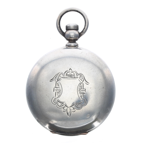 175 - United Stated Watch Co. lever hunter pocket watch, serial no. 80508, circa 1874, Asa Fuller grade mo... 