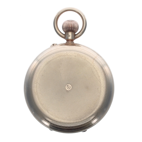 295 - Rotherhams, London 9ct lever hunter pocket watch, London 1916, gilt three quarter plate movement sig... 