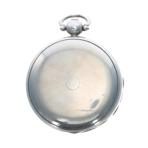 266 - George IV silver fusee lever pocket watch, London 1828, the movement signed Benj'n Walker, Leeds, no... 