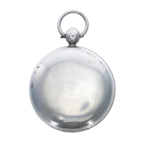 284 - William IV silver fusee lever pocket watch, Birmingham 1831, the movement signed Thos Taylor, Manche... 