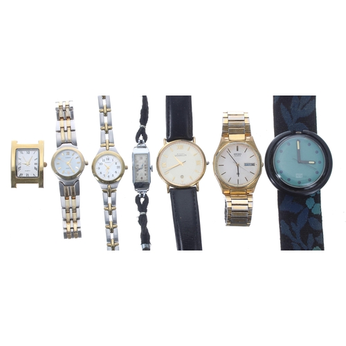 358 - Quantity of assorted gentleman's and lady's wristwatches to include Michel Herbelin, Swatch POP, Sei... 