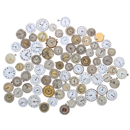 410 - Quantity of wristwatch movements (80 approx)