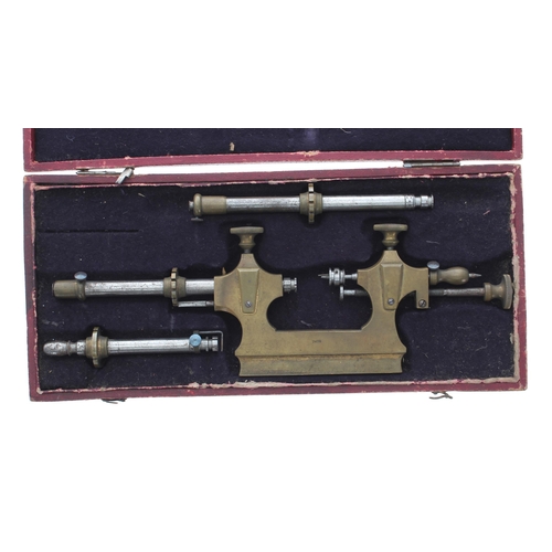 627 - Cased 'Tour á Pivoter' tool, within a fitted case