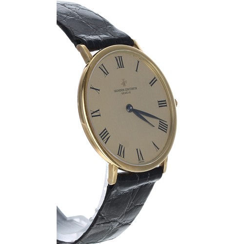 77 - Vacheron & Constantin Genéve Ultra-Thin 18ct gentleman's wristwatch, reference no. 33060, case n... 