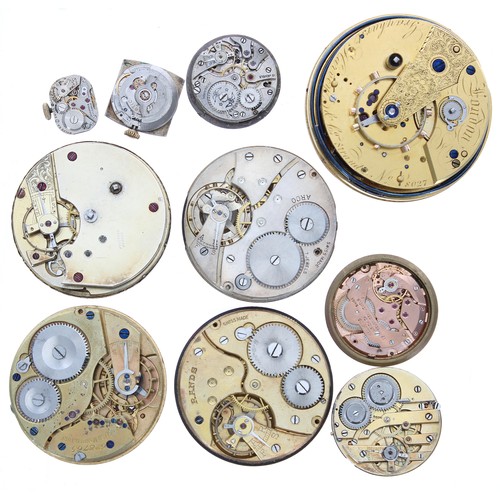 622 - 19th century repeating pocket watch movement with spring detent escapement signed Grayhurst Harvey &... 