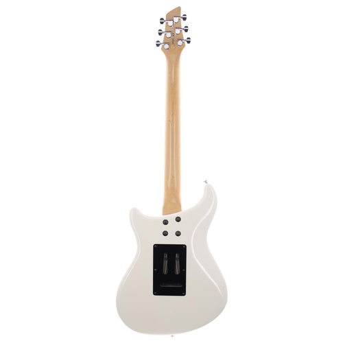 93 - Westone Prestige Series Cutlass electric guitar, made in England, ser. no. WPxxxx7; Body: white fini... 