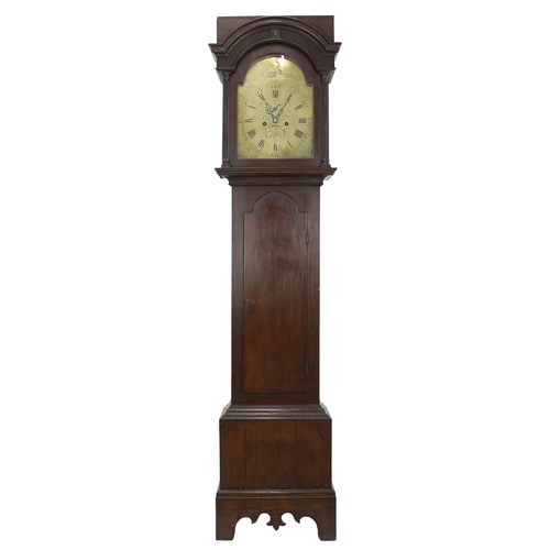 1803 - Oak eight day longcase clock, the 12