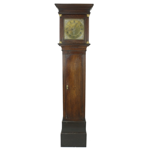 1823 - Oak thirty hour longcase clock, the 10