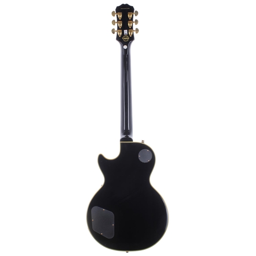 149 - 2015 Epiphone Les Paul Custom Pro electric guitar, ser. no. 15xxxxxx5; Body: black finish, a few min... 