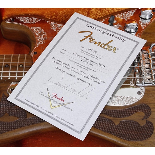 153 - 2008 Fender Custom Shop Dennis Galuszka Master Built Custom Stratocaster NOS electric guitar, made i... 