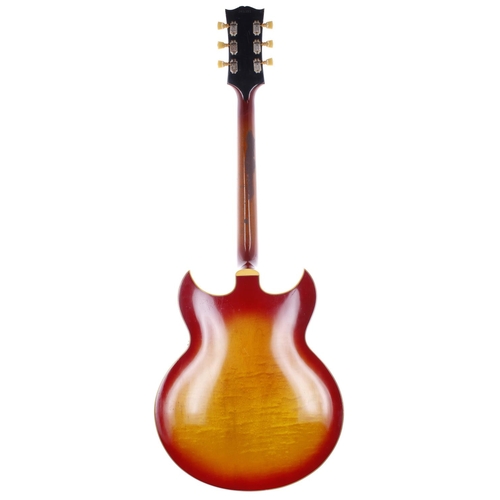 164 - Gibson Barney Kessel hollow body electric guitar, made in USA, circa 1965, ser. no. 3xxxx1; Body: ch... 