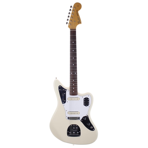 165 - Fender Jaguar electric guitar, crafted in Japan (2002-2004), ser. no. Q0xxxx3; Body: Olympic white f... 