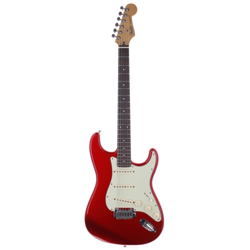 166 - Fender Contemporary Stratocaster electric guitar, made in Japan (1984-1987), ser. no. E7xxxxx8; Body... 