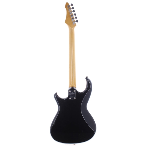 282 - 1980s Aria Pro II RS Series electric guitar, made in Japan, ser. no. 3xxxxx0; Body: black finish, va... 