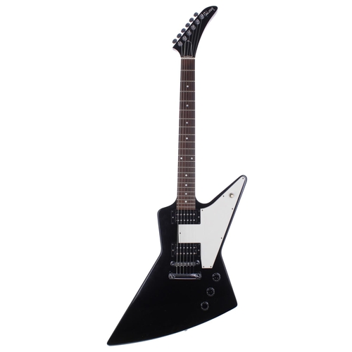 169 - 1997 Gibson Explorer electric guitar, made in USA, ser. no. 9xxxxxx7; Body: black finish, surface bu... 