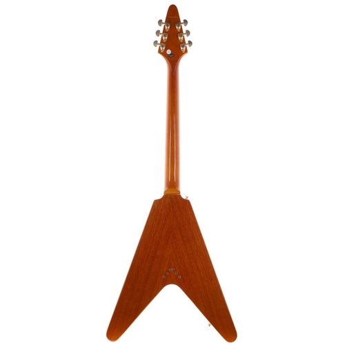 172 - 2011 Epiphone 58 Korina Flying V electric guitar, made in China, ser. no. 11xxxxxxx4; Body: natural,... 