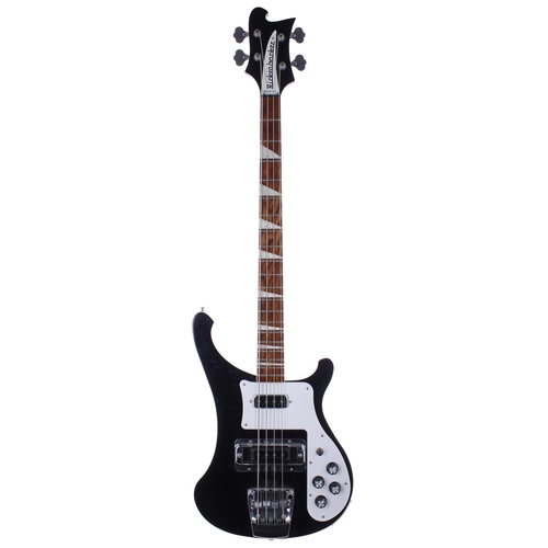 173 - 2011 Rickenbacker 4003 bass guitar, made in USA, ser. no. 11xxxx4; Body: Jetglo finish, a few minor ... 