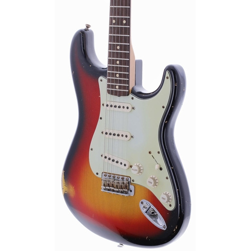 195 - 2007 Fender Custom Shop John Cruz Master Built 1960 Stratocaster Relic electric guitar, made in USA,... 