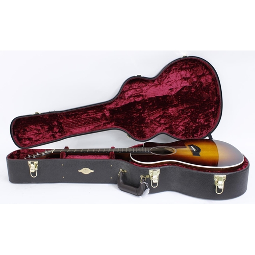 228 - 2017 Taylor 214ce SB DLX electro-acoustic guitar, made in USA, ser. no. 2xxxxxxx3; Back and sides: r... 