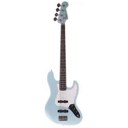 286 - 2016 Tokai Jazz Sound bass guitar, made in China; Body: sky blue finish, scuffs and marks to the edg... 