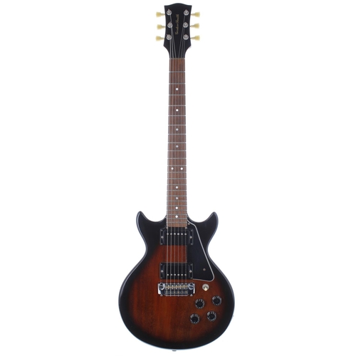 242 - Gordon Smith GS-2 electric guitar, made in England, ser. no. 0xxx0; Body: tobacco burst finish, ding... 