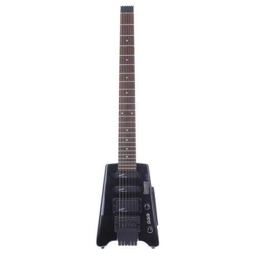 288 - 2003 Hohner Professional G3T electric guitar; Body: black finish, minor surface scratches; Neck: goo... 