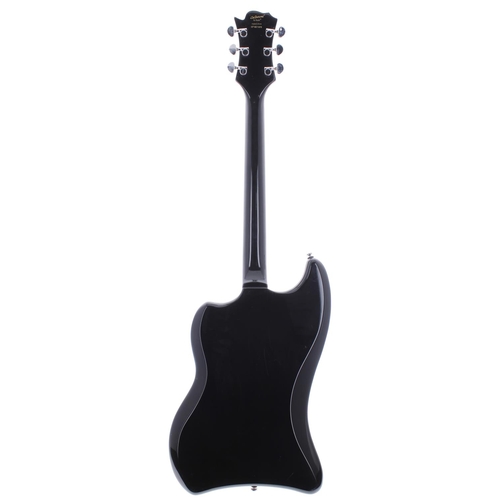 150 - DeArmond by Guild Jet-Star electric guitar, made in Korea, ser. no. 8xxxxx6; Body: black finish, sur... 