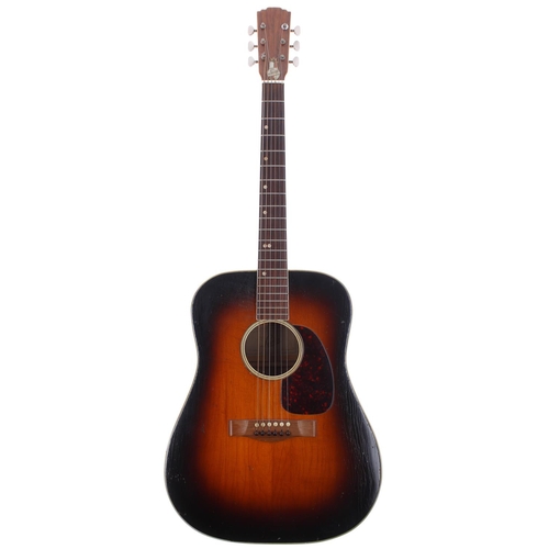 162 - 1967 Levin LN-26 acoustic guitar, made in Sweden, ser. no. 4xxxxx9; Body: sunburst finish, dings and... 