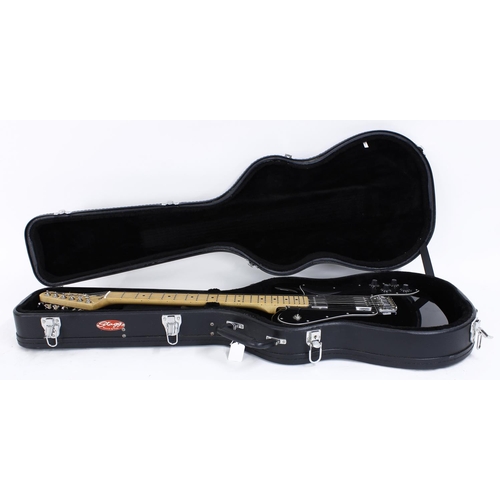 552 - 2003 Squier by Fender Telecaster Custom electric guitar, made in Indonesia; Body: black finish, surf... 