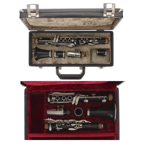 1807 - G. Leblanc Symphonie Model blackwood clarinet, ser. no. 1364, case; also a Boosey & Hawkes eboni... 