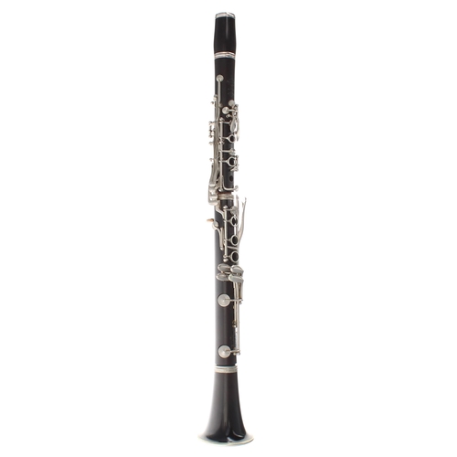 1810 - Good pair of Buffet Crampon blackwood clarinets in A and B-flat, ser. no. F151037 and 128127, one mo... 