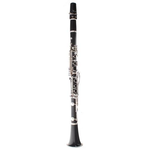 1811 - Pair of Noblet blackwood clarinets, A and B-flat, ser. nos. A95430 and B81712, case