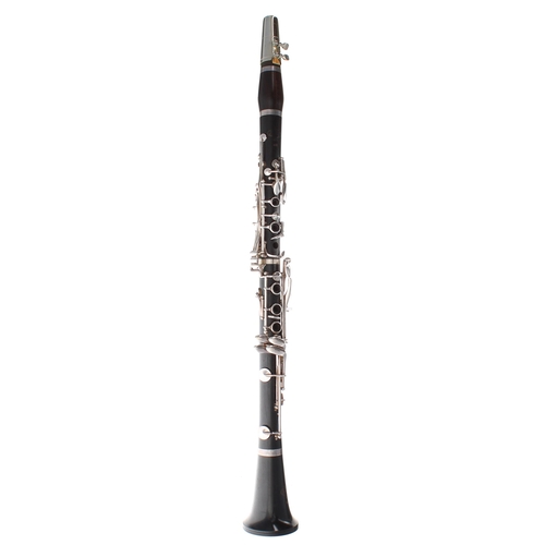 1812 - Good pair of Boosey & Hawkes Imperial 926 blackwood clarinets, ser. nos. 264384 and 254186, case... 