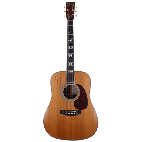 276 - 1997 C.F. Martin Limited Edition HD-40MS Marty Stuart Signature acoustic guitar, made in USA, ser. n... 