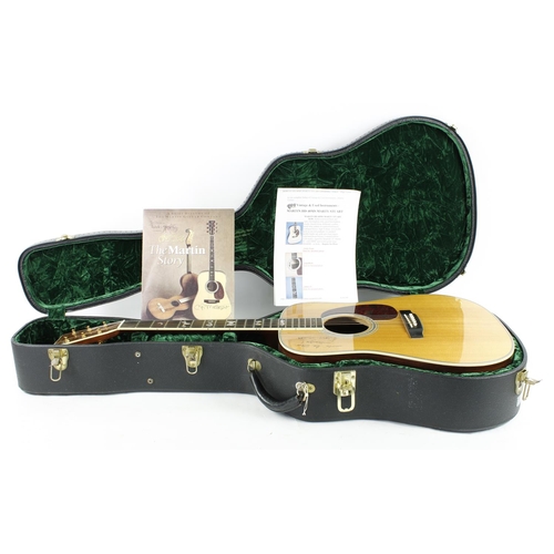 276 - 1997 C.F. Martin Limited Edition HD-40MS Marty Stuart Signature acoustic guitar, made in USA, ser. n... 