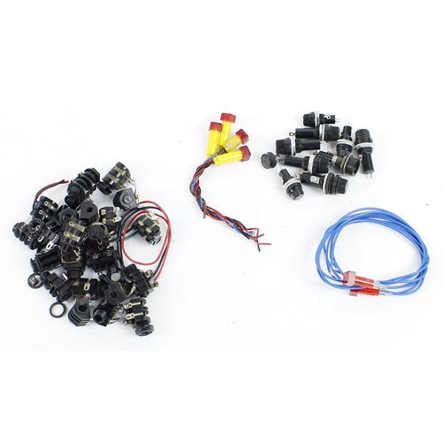 767 - Selection of Marshall Amplification spares to include ten Marshall fuse holders, nineteen Marshall j... 