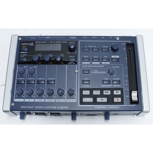 1308 - Cakewalk by Roland Sonar V-Studio 100 portable music production studio, boxed*Please note: Gardiner ... 