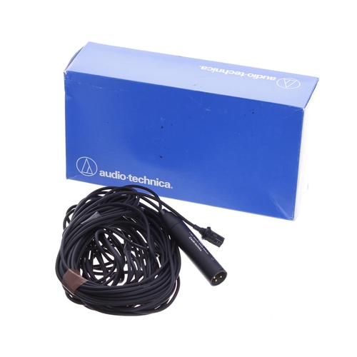 1313 - Audio Technica ES933/C miniature cardioid microphone, boxed (foam wind shield deterioration)*Formerl... 